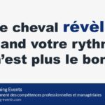 Le cheval révèle le décalage de rythme et la pression excessive en management lors d’un exercice d’equicoaching